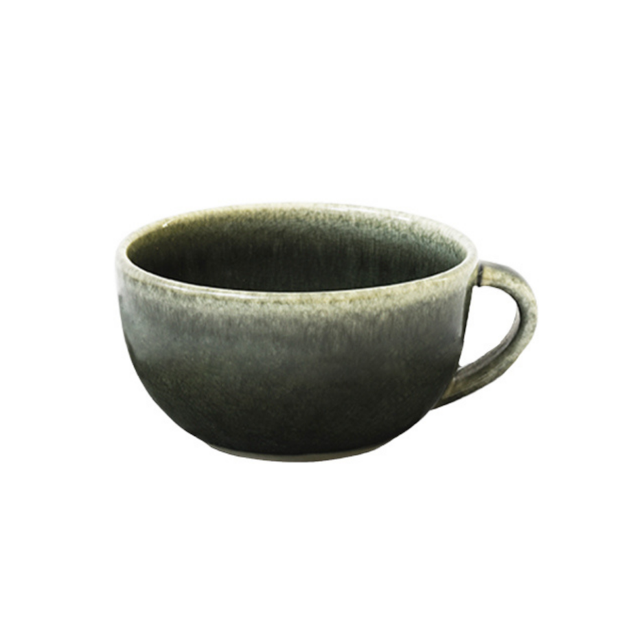 Timeless Storm Gray Cappuccino Cup