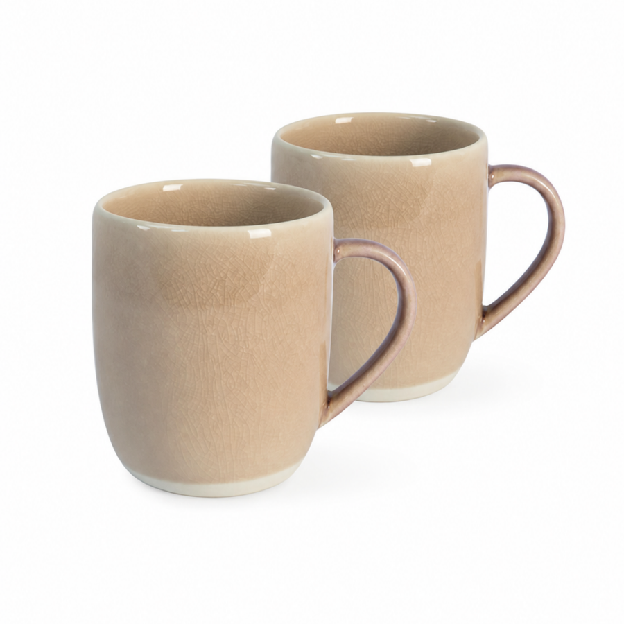 Refined Two-Piece Mug Set in Tamarisk Green