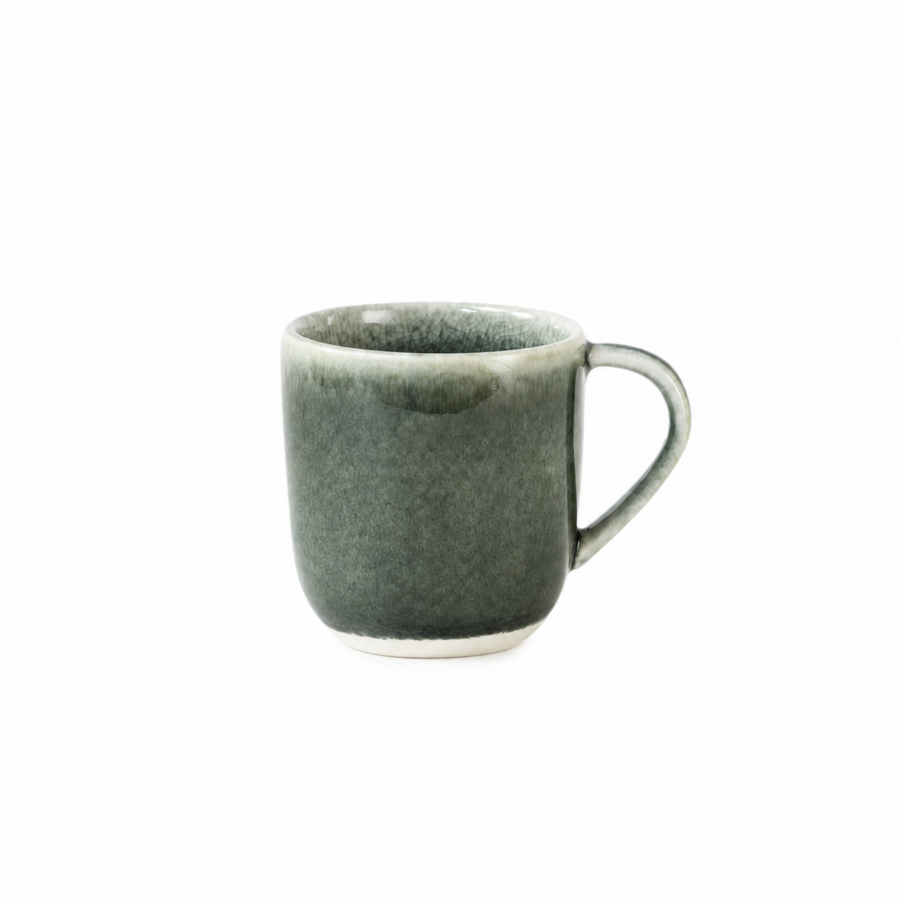 Soft-Glaze Handcrafted Ceramic Espresso Cup