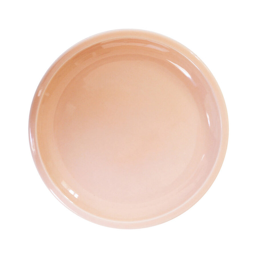 Blush Pink Café Dinner Plate