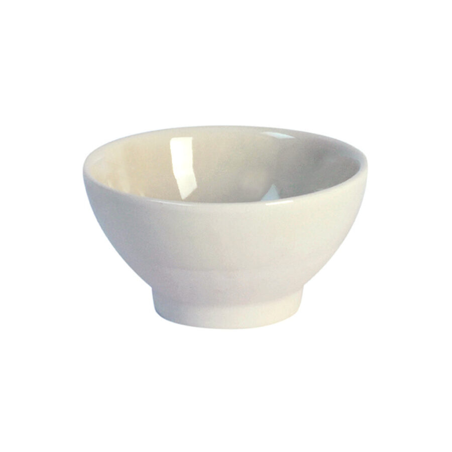 Chalk White Rustic Dining Bowl