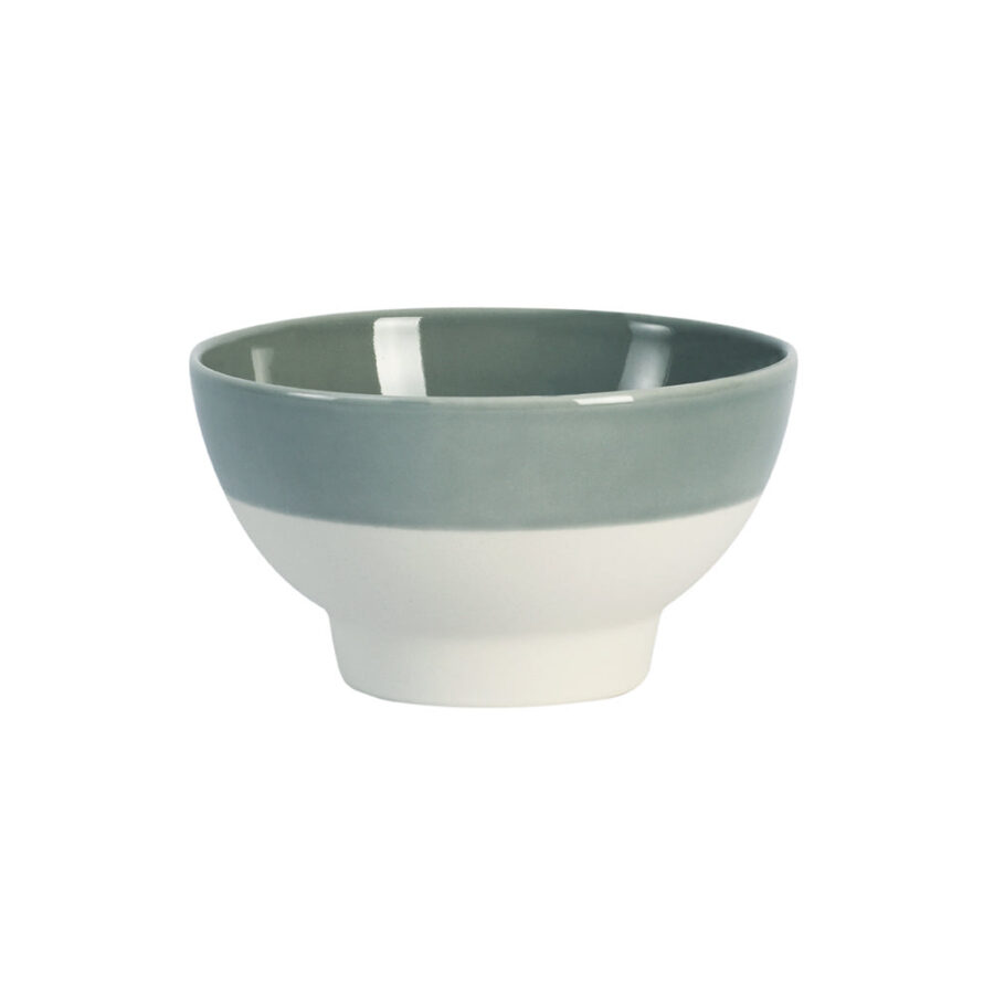 Oxide Gray Artisan Ceramic Bowl