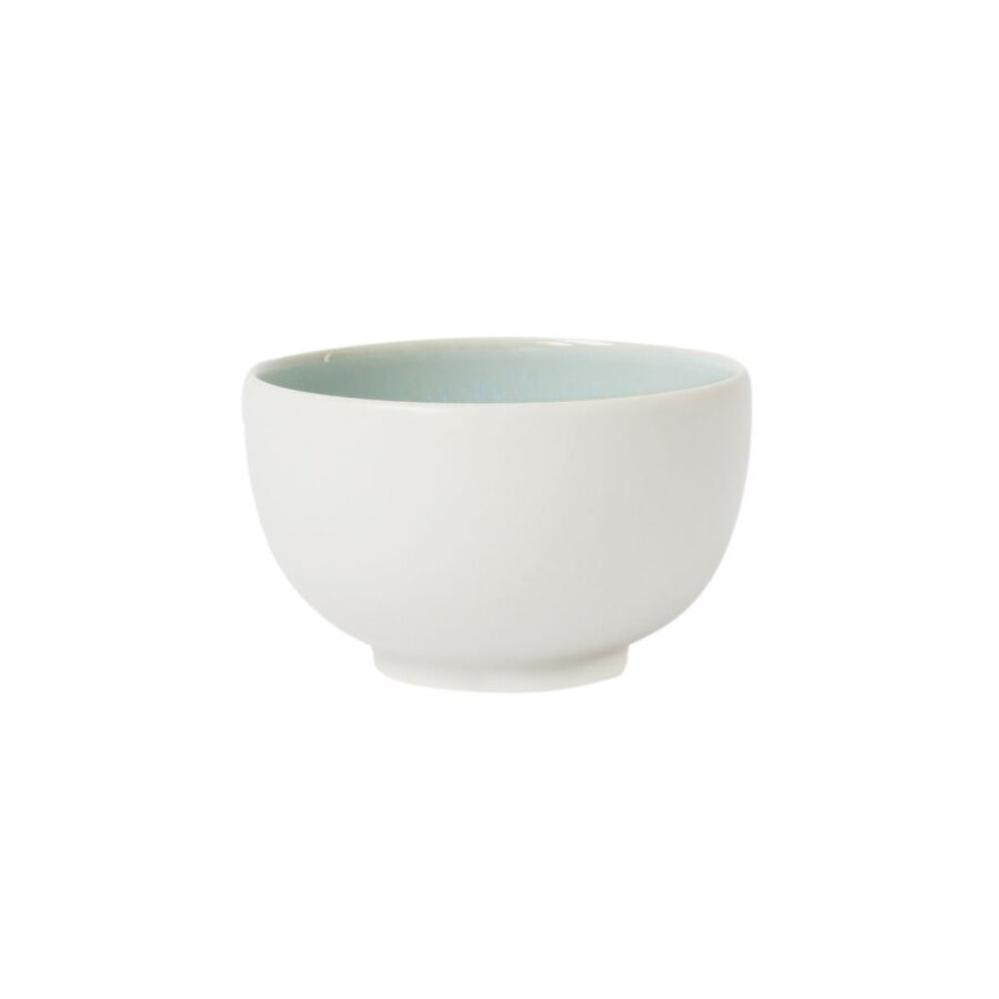 Coastal Blue Sculpted Medium Ceramic Bowl