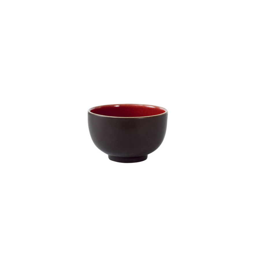 Cherry Red Textured Extra Small Round Bowl