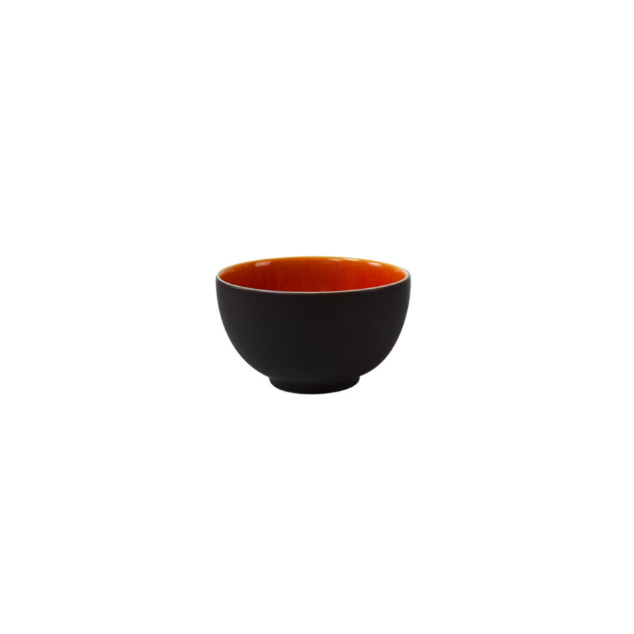 Citrus Orange Refined Extra Small Stoneware Bowl