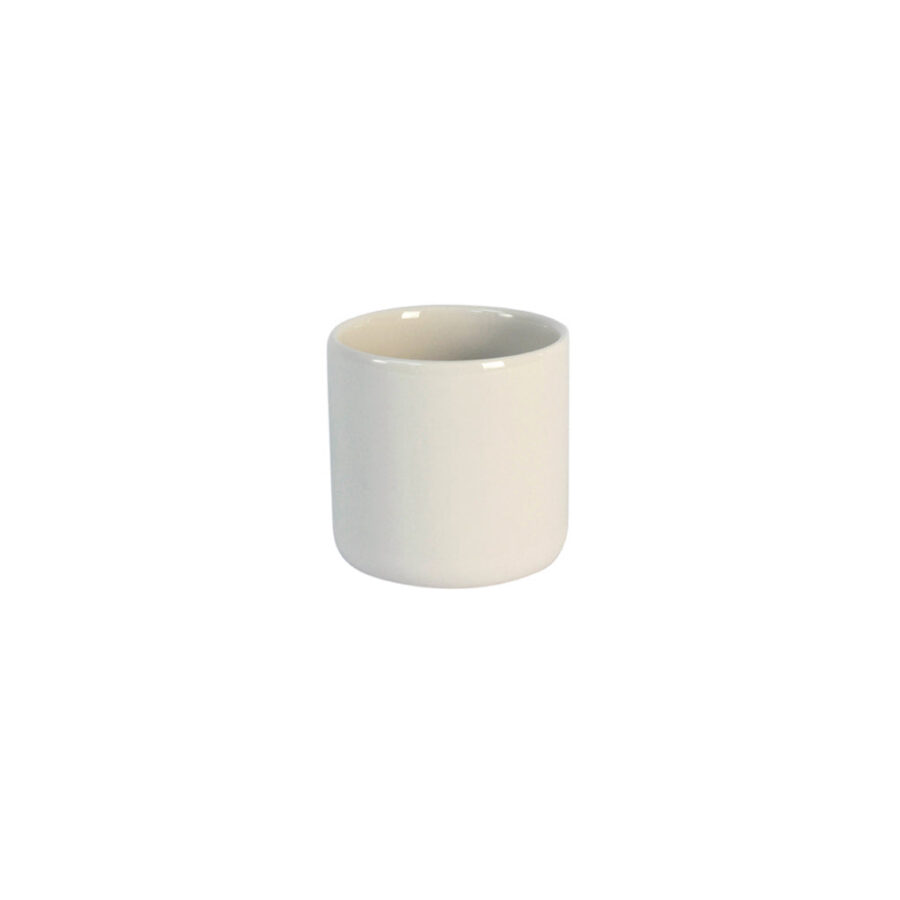 Curved Chalk White Tumbler