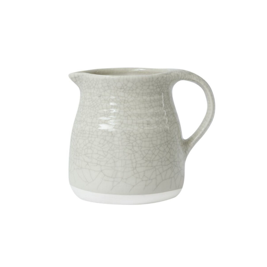 Modern Crackled Quartz Serving Pitcher